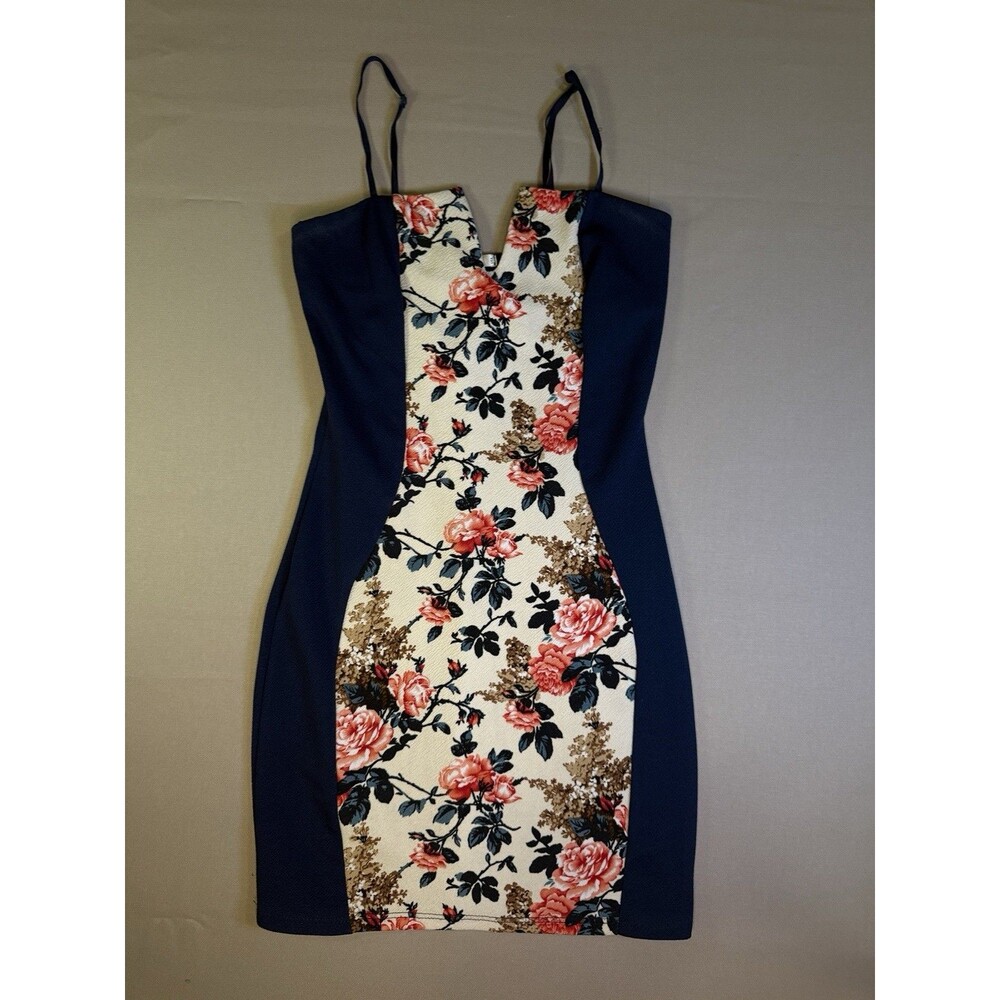 Papaya Navy Floral Dress Size Small